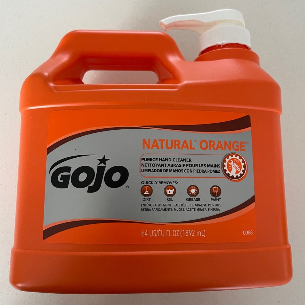 Gojo Natural Orange Pumice Hand Cleaner
